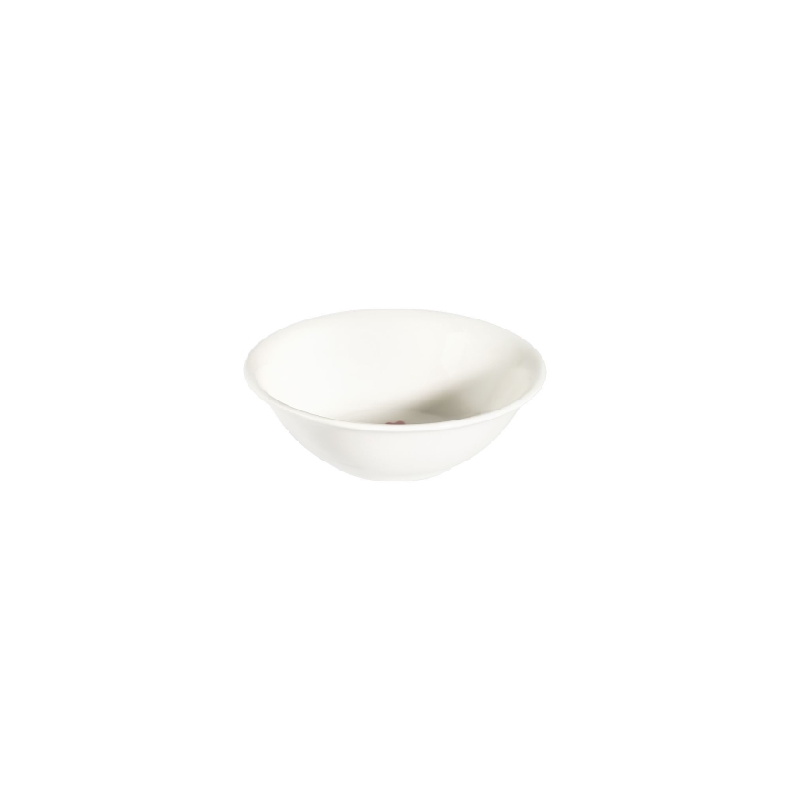 24 darabos porcelán étkészlet, fehér/piros/zöld