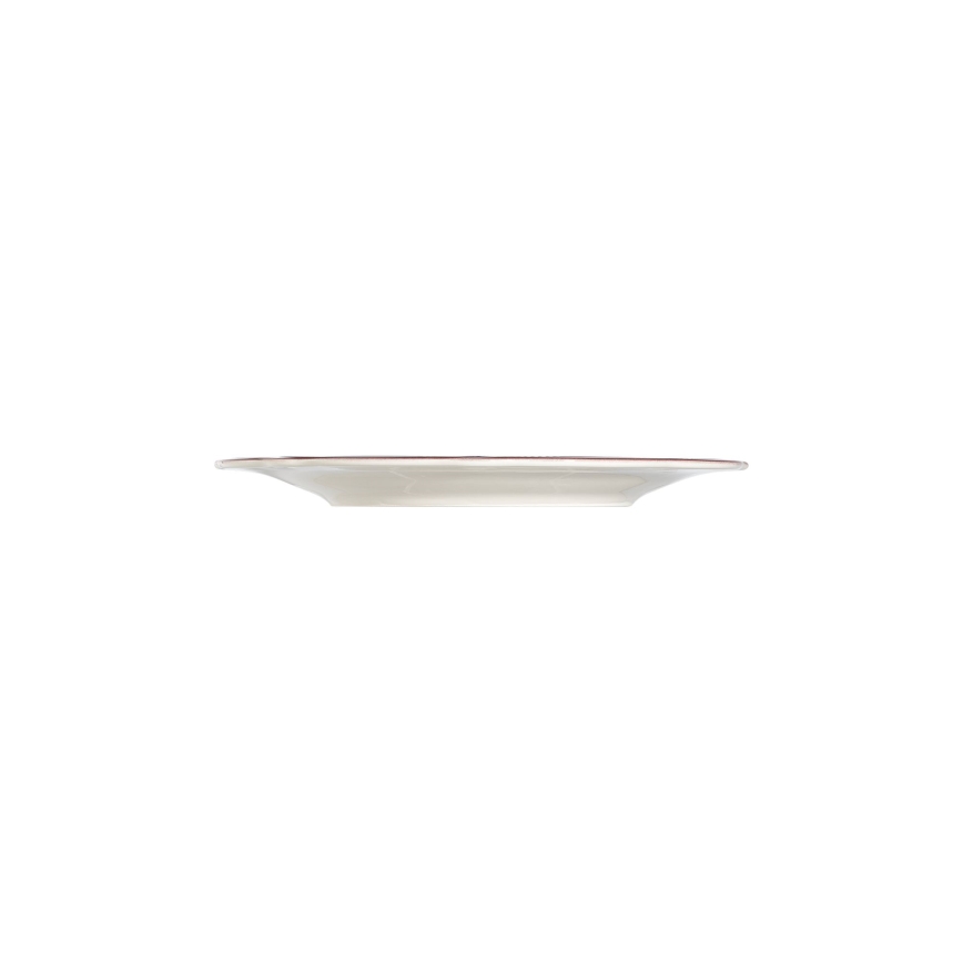 24 darabos porcelán étkészlet, fehér/rózsaszín