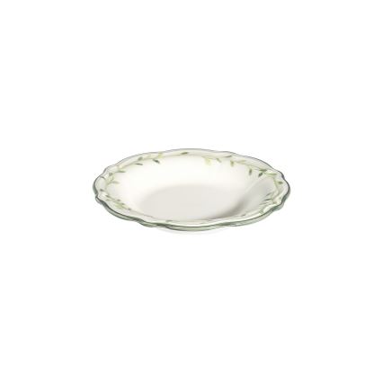 24 darabos porcelán étkészlet fehér/zöld