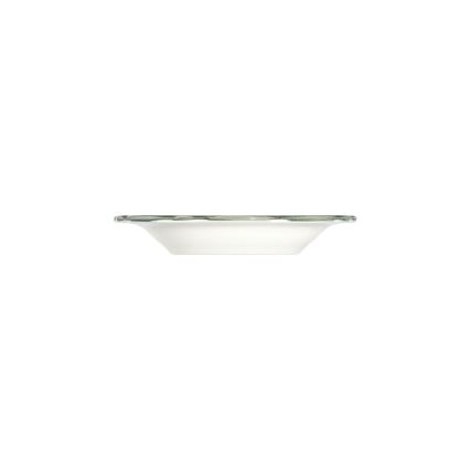 24 darabos porcelán étkészlet fehér/zöld