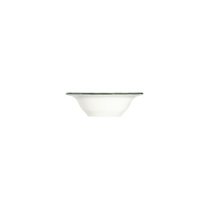 24 darabos porcelán étkészlet fehér/zöld