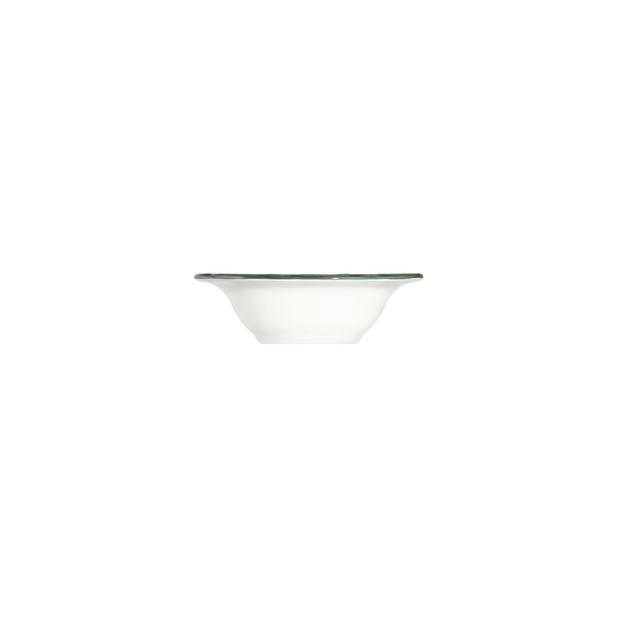 24 darabos porcelán étkészlet fehér/zöld
