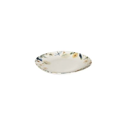 24 darabos színes/kék porcelán étkészlet