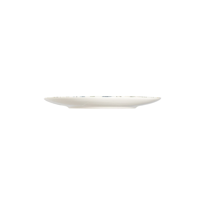 24 darabos színes/kék porcelán étkészlet