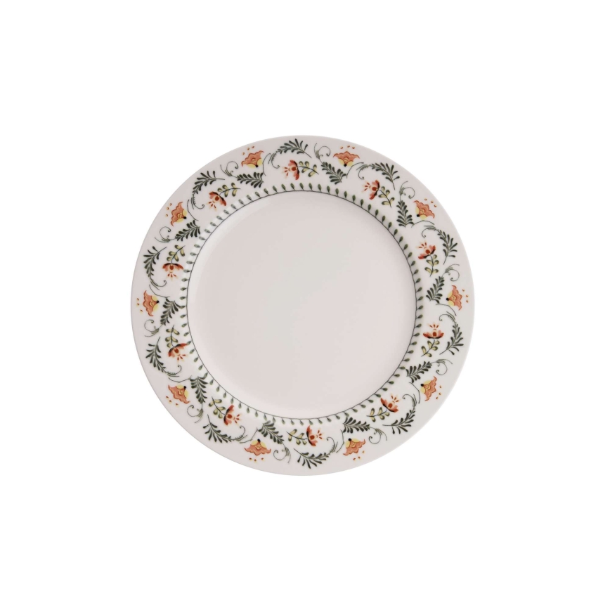 24 darabos színes porcelán étkészlet