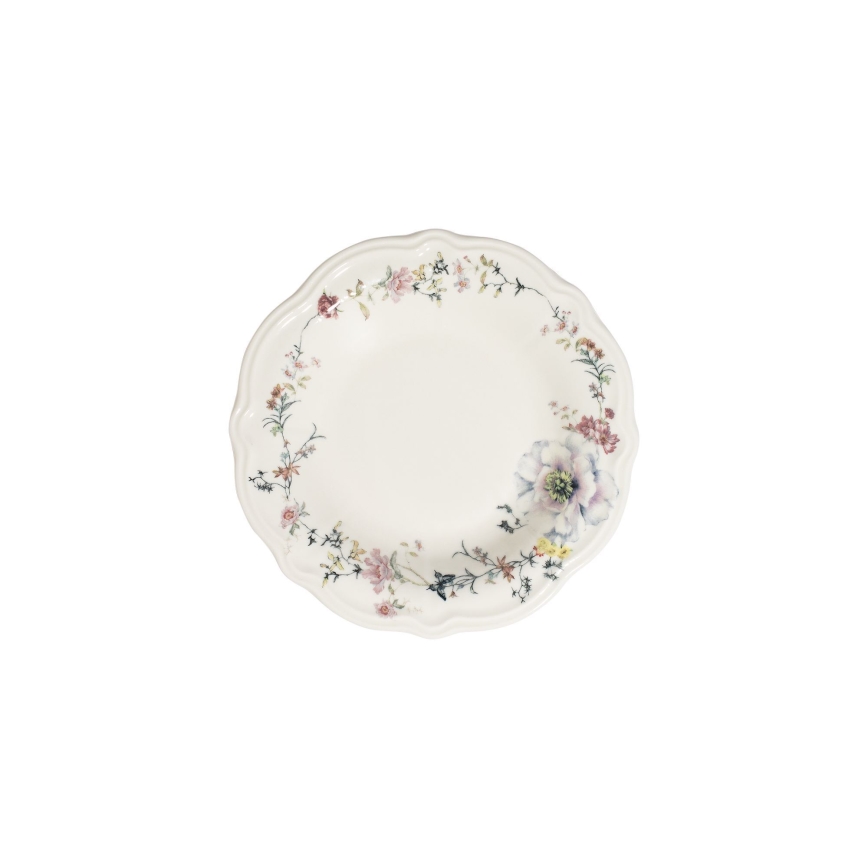 24 darabos színes porcelán étkészlet