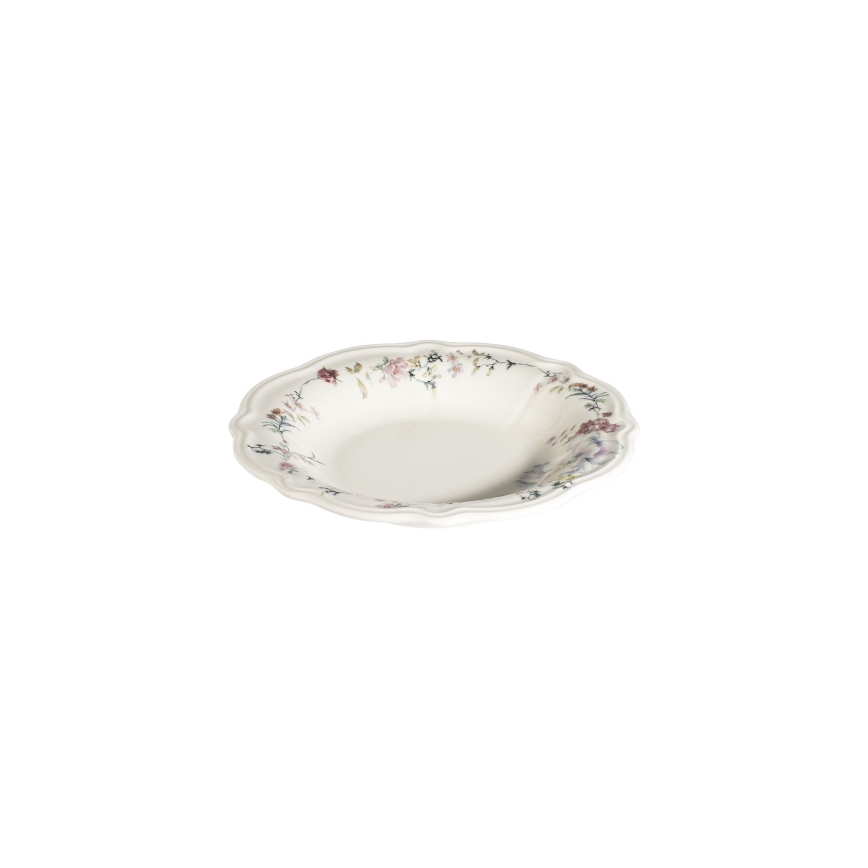 24 darabos színes porcelán étkészlet
