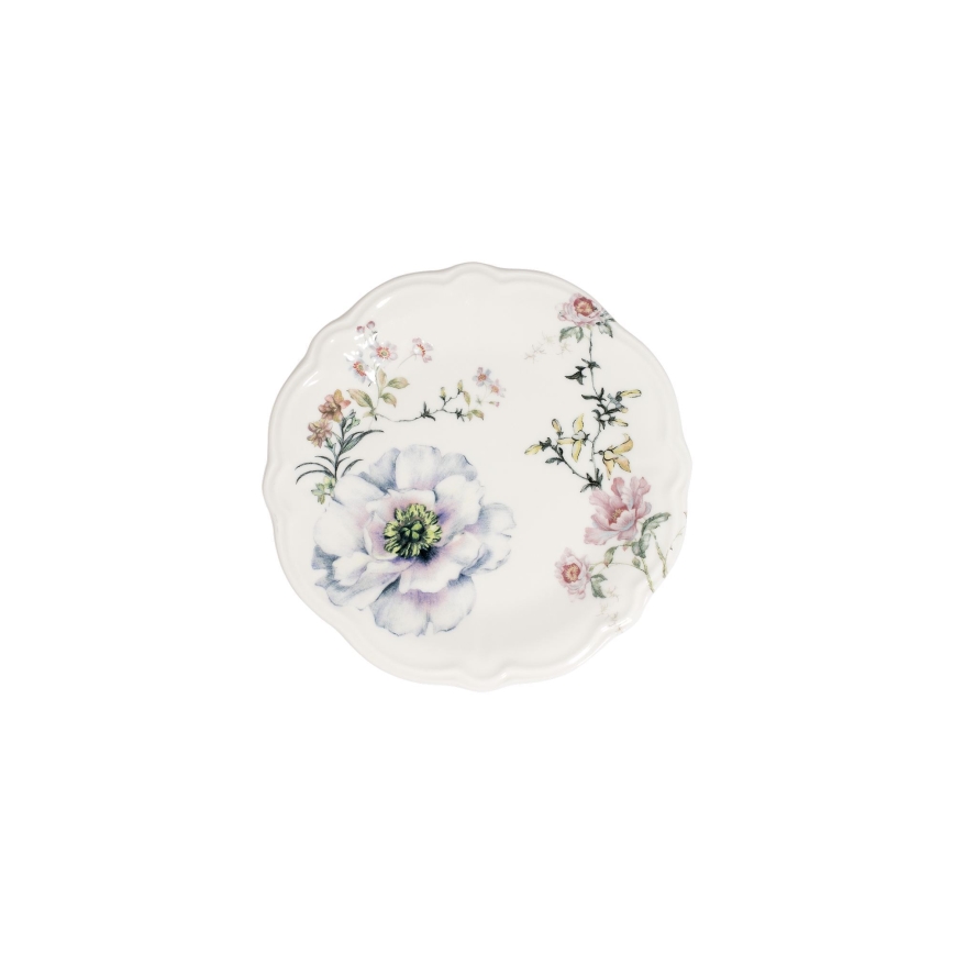 24 darabos színes porcelán étkészlet