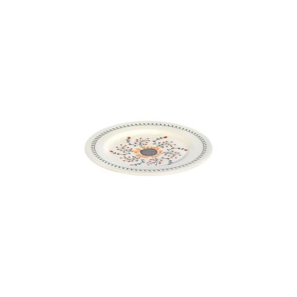 24 darabos színes porcelán étkészlet
