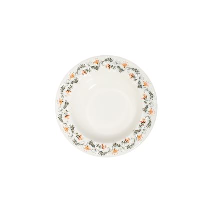 24 darabos színes porcelán étkészlet