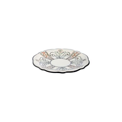 24 darabos színes porcelán étkészlet