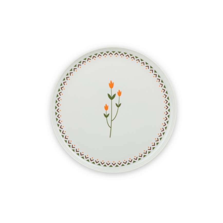 24 darabos színpompás porcelán étkészlet