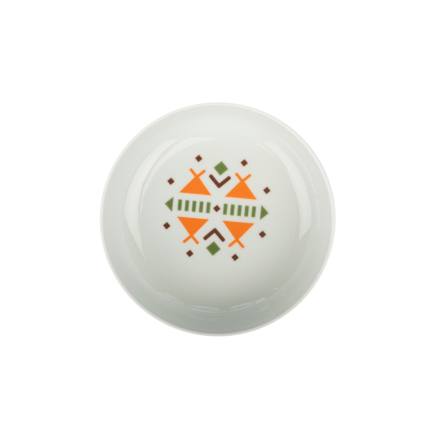24 darabos színpompás porcelán étkészlet