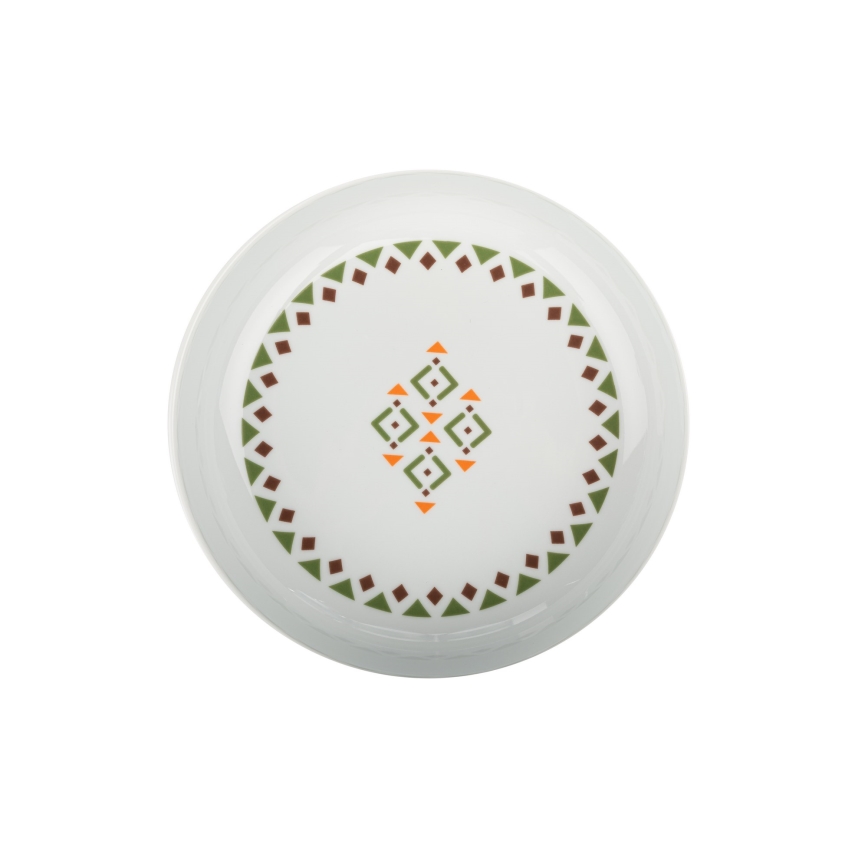 24 darabos színpompás porcelán étkészlet