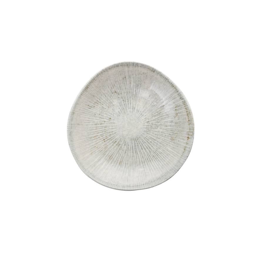 24 darabos szürke porcelán étkészlet