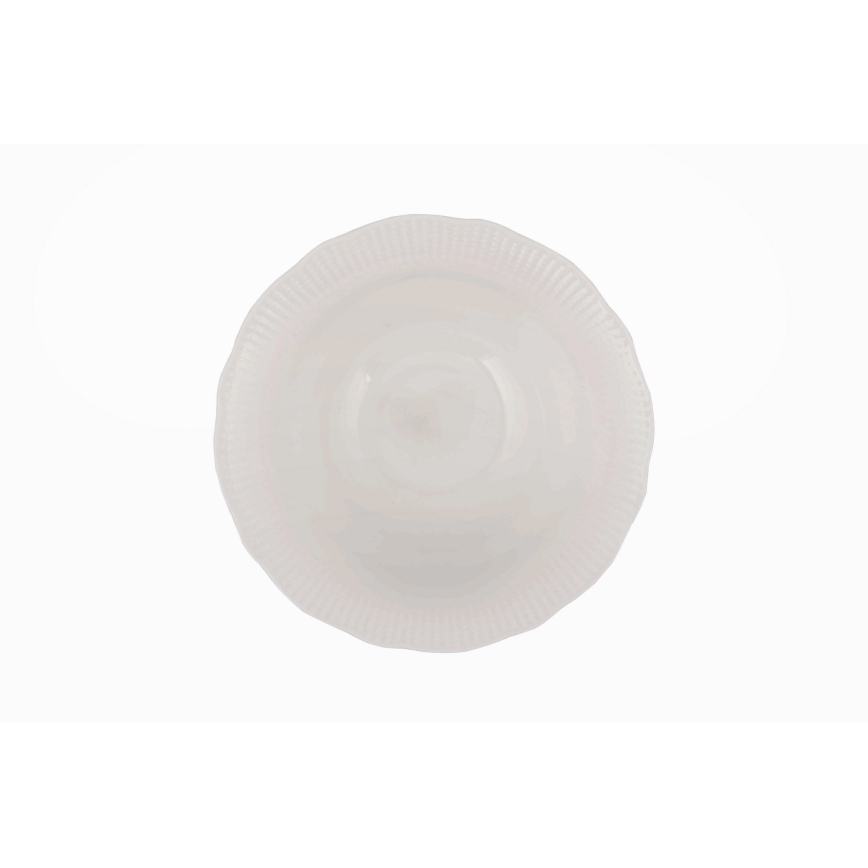 24 db-os étkészlet, fehér porcelán