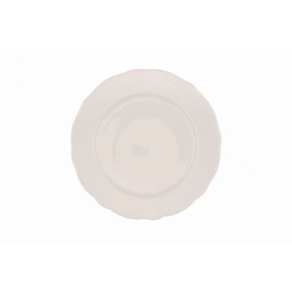 24 db-os étkészlet, fehér porcelán
