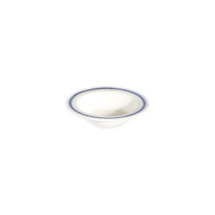 24 részes étkészlet fehér/kék/porcelán