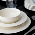 24 részes étkészlet fehér/porcelán