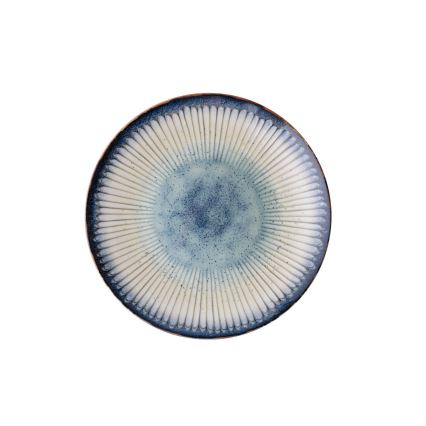 24 részes étkészlet kék/porcelán