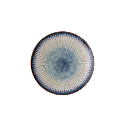 24 részes étkészlet kék/porcelán