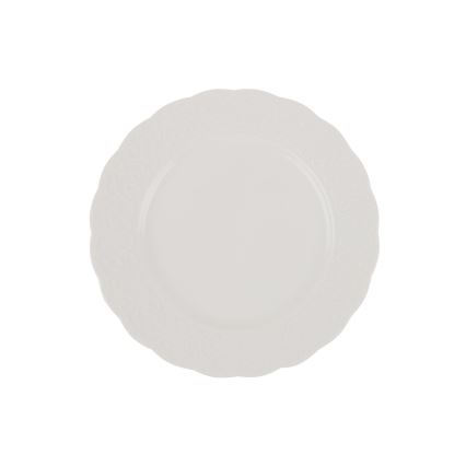 24 részes fehér porcelán étkészlet