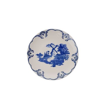 24 részes kék-fehér porcelán étkészlet