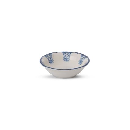 24 részes kék-fehér porcelán étkészlet