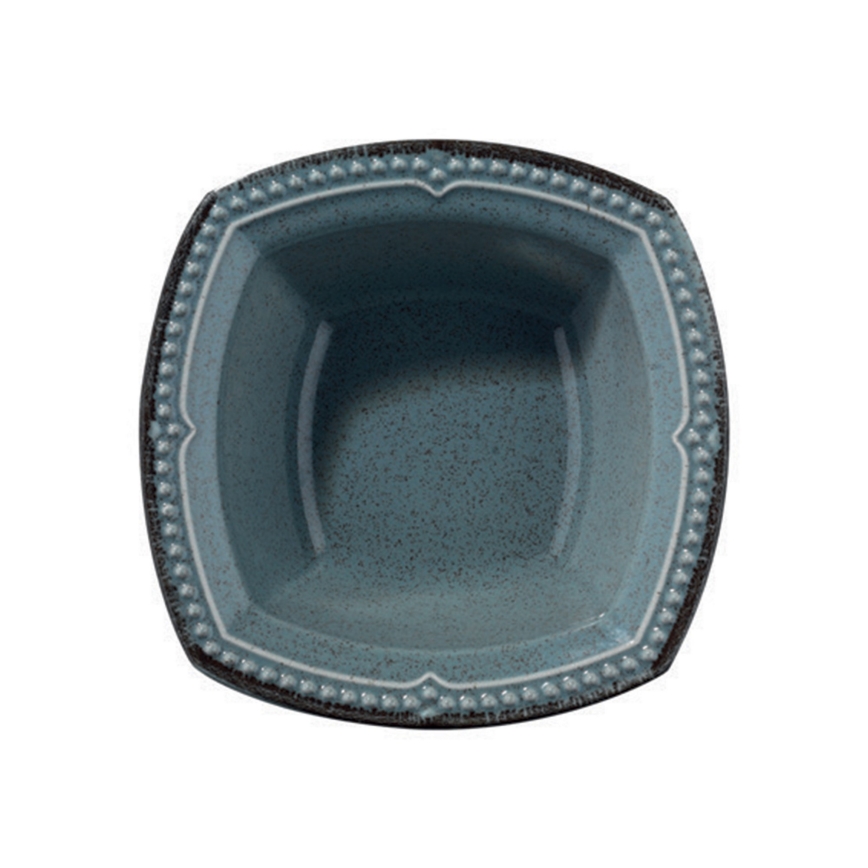 24 részes kék porcelán étkészlet