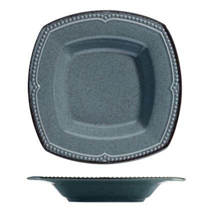 24 részes kék porcelán étkészlet