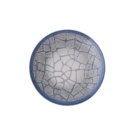 24 részes kék/porcelán étkészlet