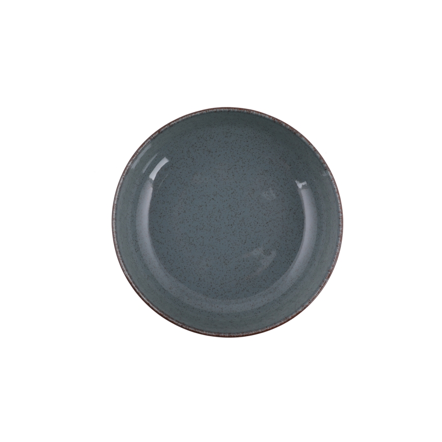 24 részes kék porcelán étkészlet