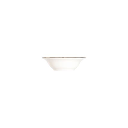 24 részes porcelán étkészlet, fehér/arany