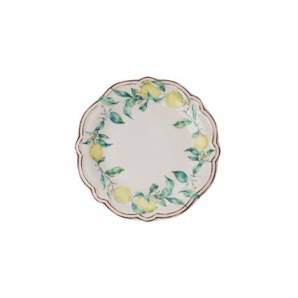24 részes színes/porcelán étkészlet