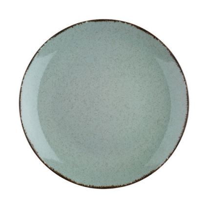 24 részes zöld porcelán étkészlet