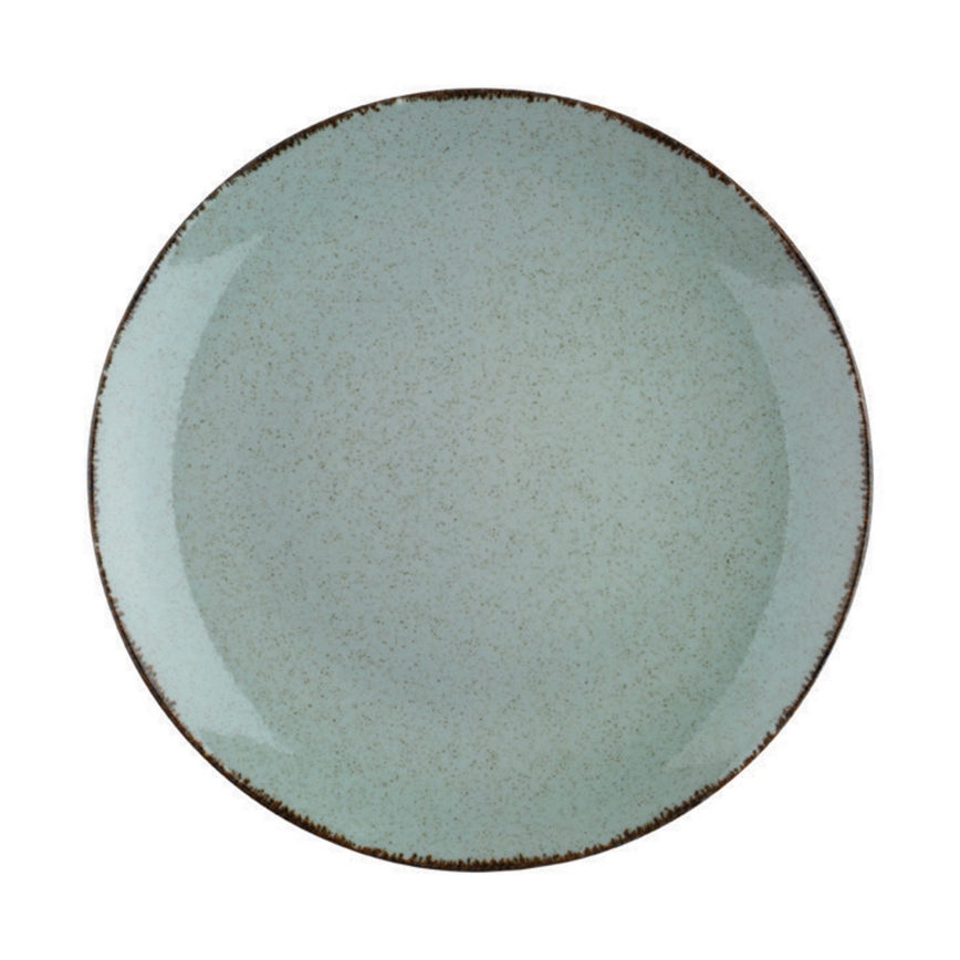 24 részes zöld porcelán étkészlet