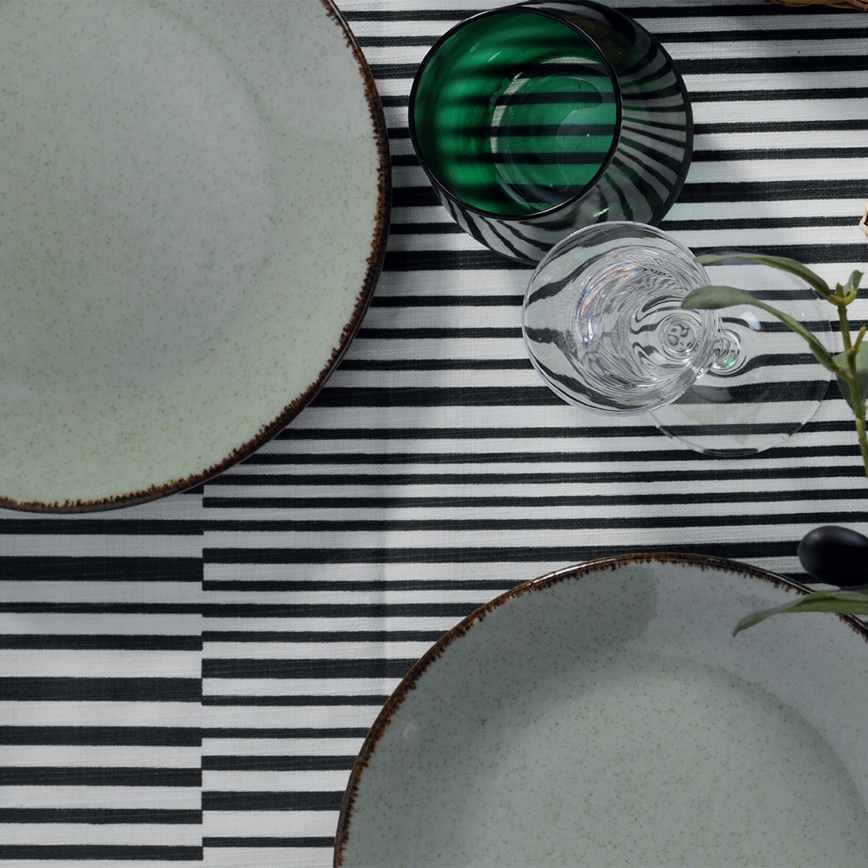 24 részes zöld porcelán étkészlet