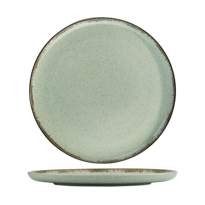 24 részes zöld porcelán étkészlet