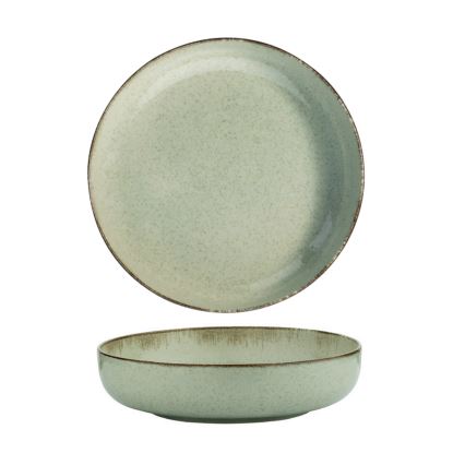 24 részes zöld porcelán étkészlet