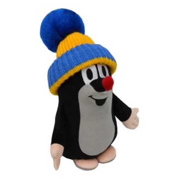 25 cm-es sapkás plüss vakond