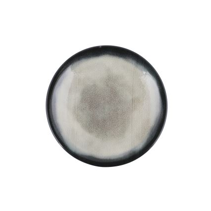 26 részes étkészlet kék/barna/porcelán