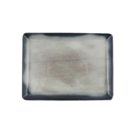 26 részes étkészlet kék/barna/porcelán