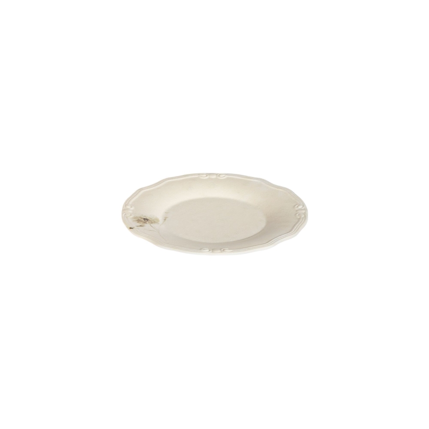 27 darabos krémszínű porcelán étkészlet