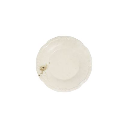 27 darabos krémszínű porcelán étkészlet