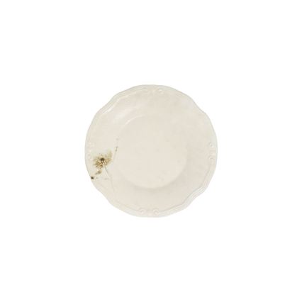 27 darabos krémszínű porcelán étkészlet