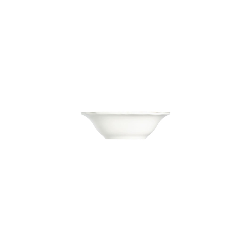 27 darabos krémszínű porcelán étkészlet