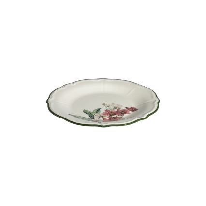 27 darabos porcelán étkészlet – rózsaszín/fehér