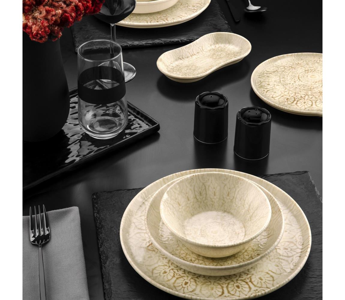 27 részes étkészlet bézs/porcelán 721NBL3152