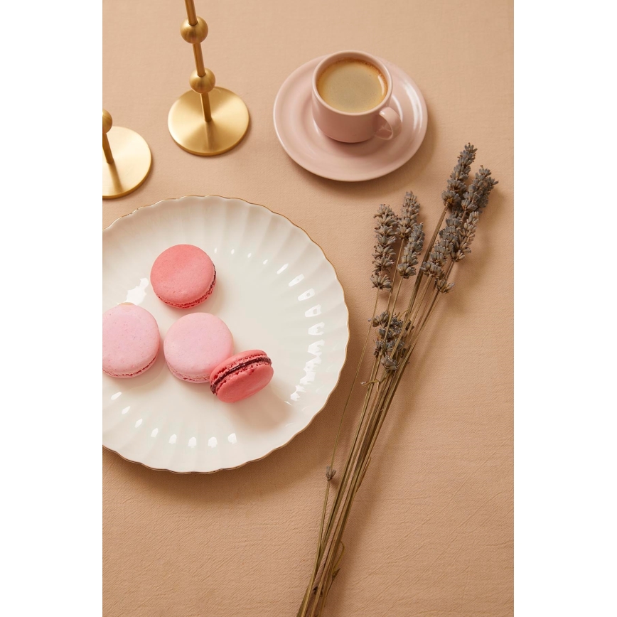 27 részes étkészlet fehér/arany/porcelán