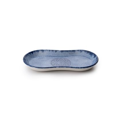 27 részes kék/porcelán étkészlet